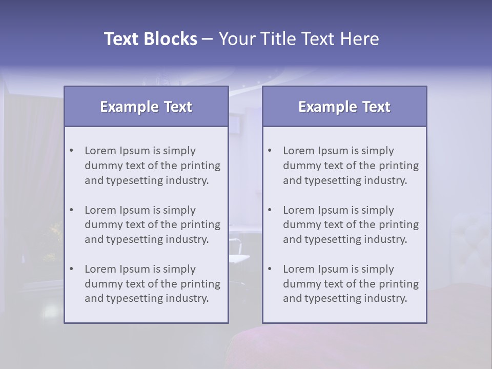 Domestic Apartment Modern PowerPoint Template