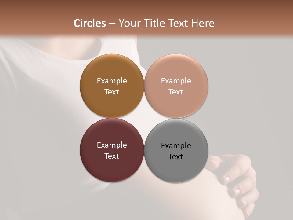 Beautiful Anticipation Belly PowerPoint Template