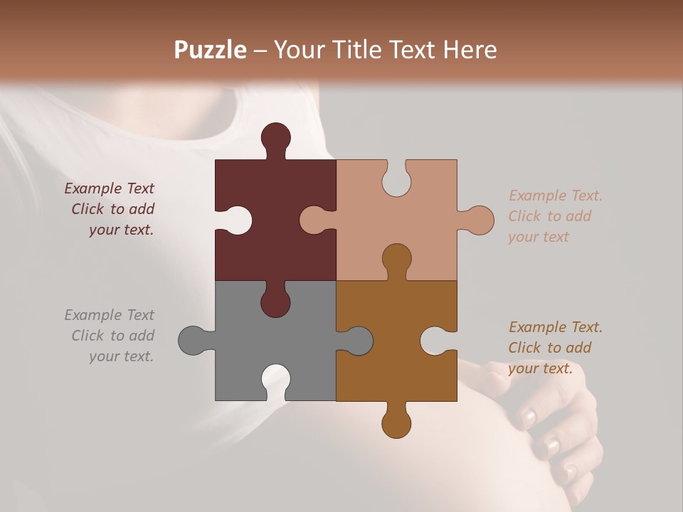 Beautiful Anticipation Belly PowerPoint Template