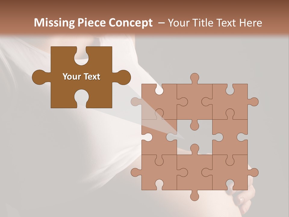 Beautiful Anticipation Belly PowerPoint Template