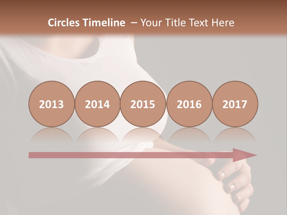 Beautiful Anticipation Belly PowerPoint Template