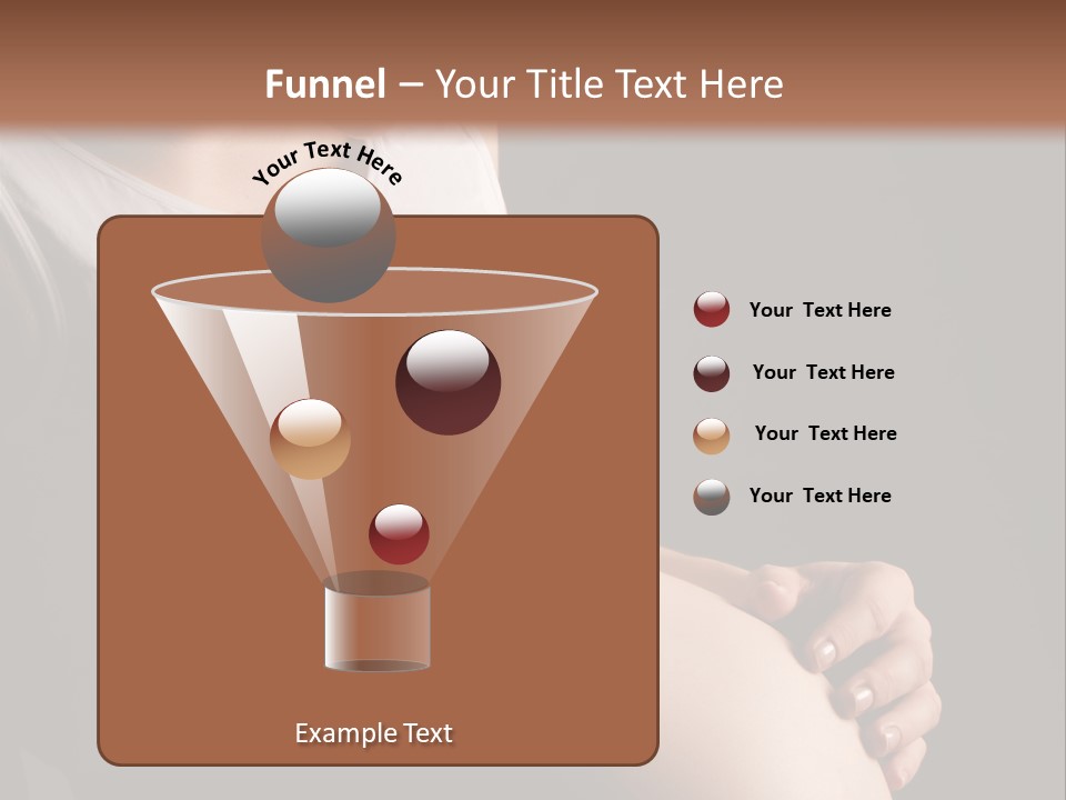 Beautiful Anticipation Belly PowerPoint Template