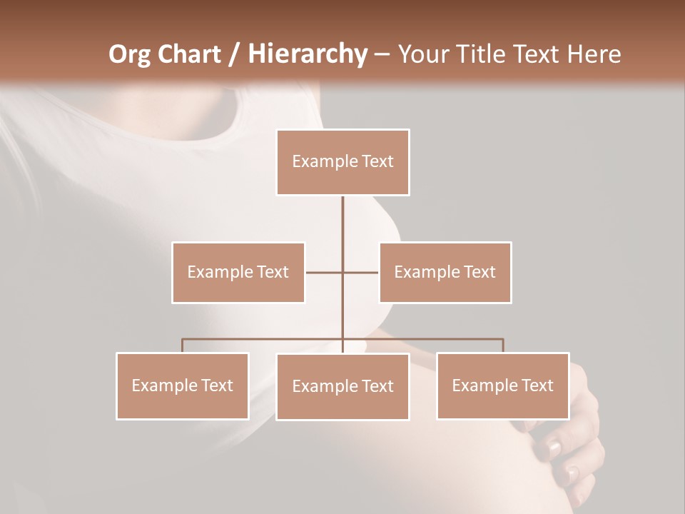 Beautiful Anticipation Belly PowerPoint Template