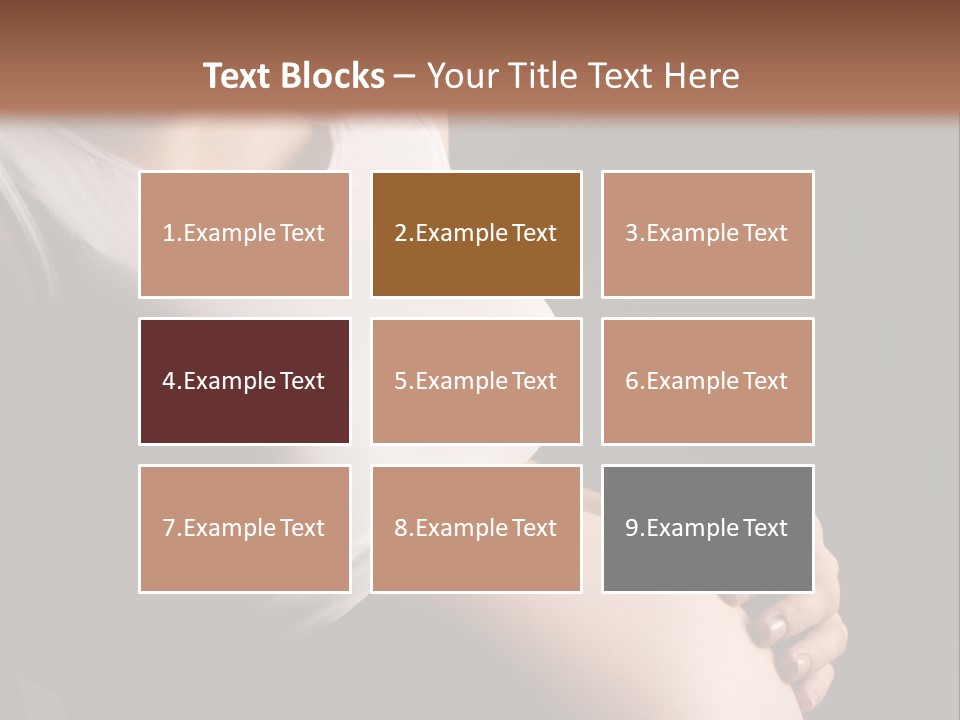 Beautiful Anticipation Belly PowerPoint Template