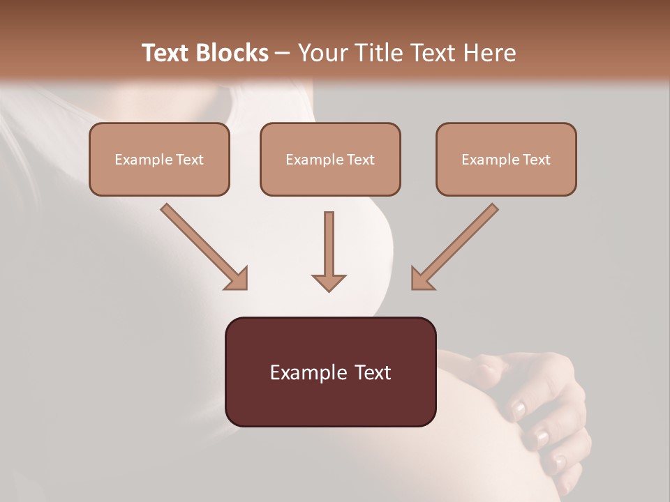 Beautiful Anticipation Belly PowerPoint Template