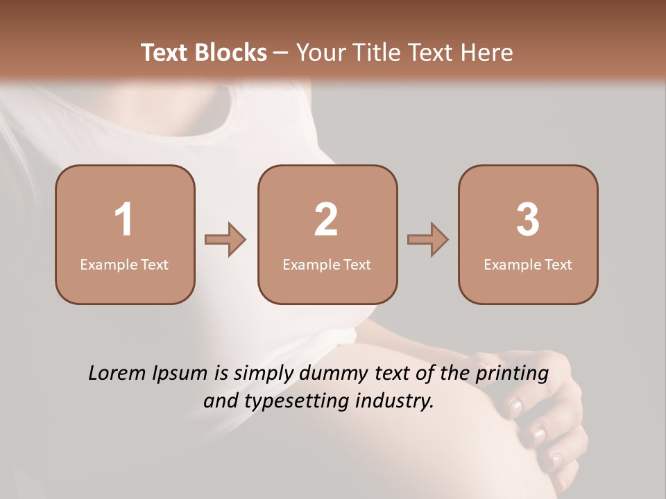 Beautiful Anticipation Belly PowerPoint Template