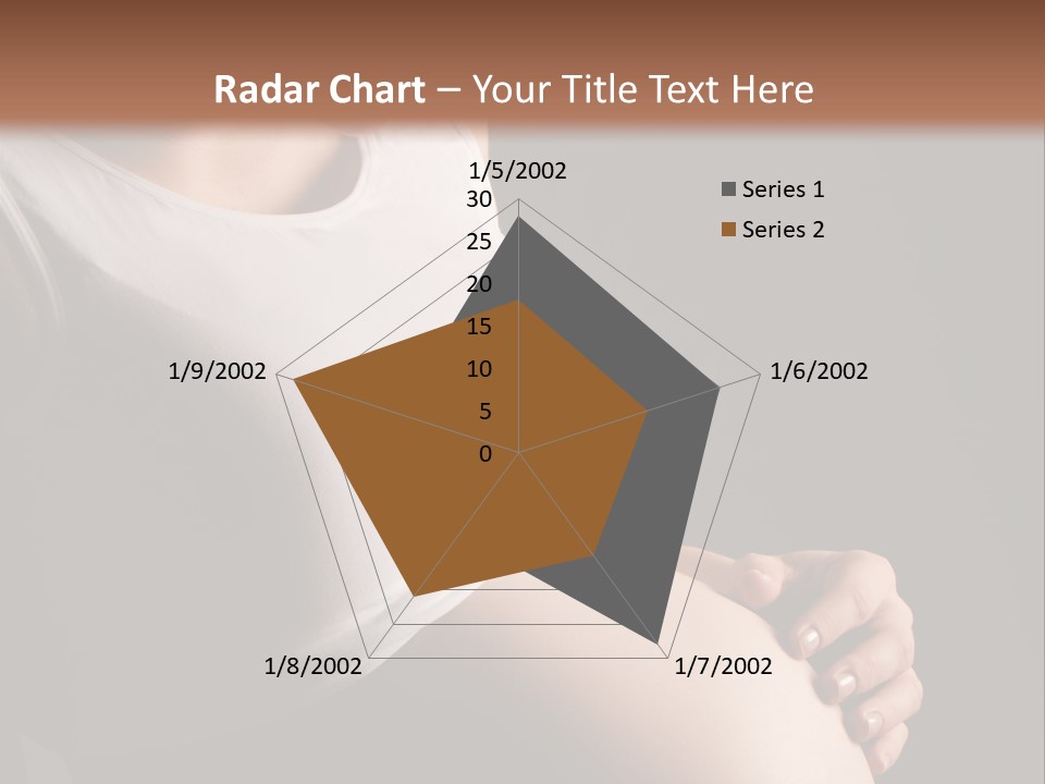 Beautiful Anticipation Belly PowerPoint Template
