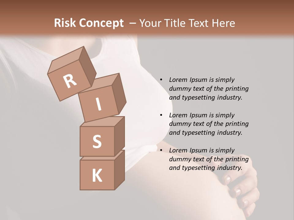 Beautiful Anticipation Belly PowerPoint Template