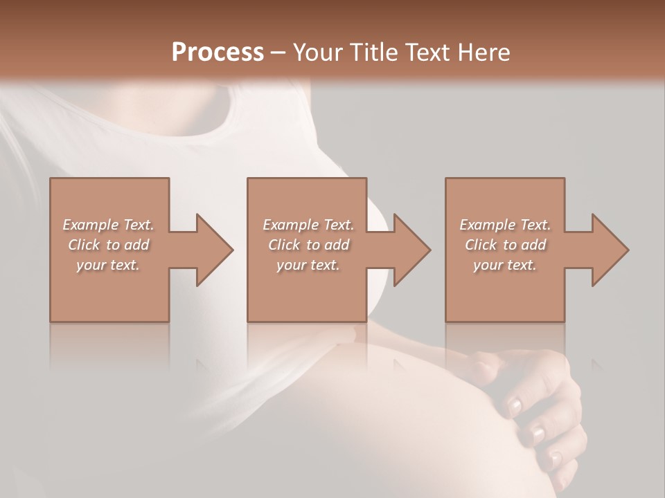 Beautiful Anticipation Belly PowerPoint Template