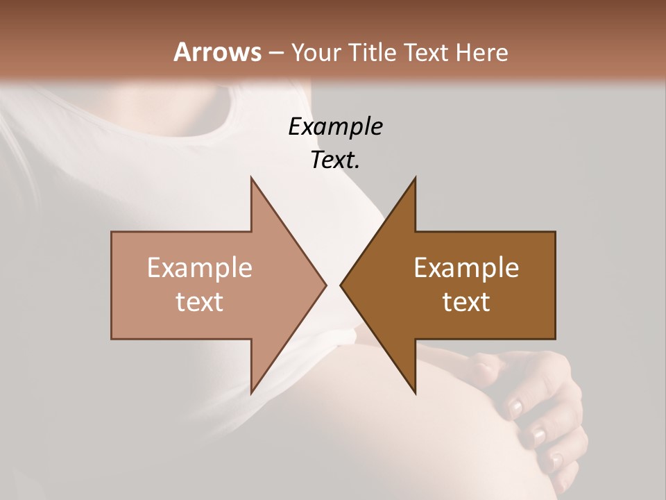 Beautiful Anticipation Belly PowerPoint Template