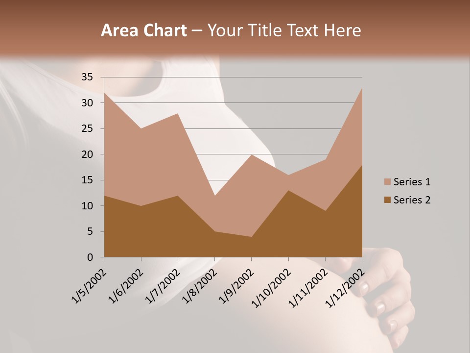 Beautiful Anticipation Belly PowerPoint Template
