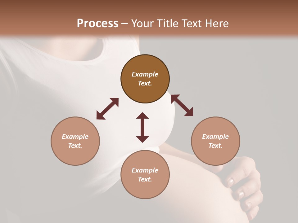 Beautiful Anticipation Belly PowerPoint Template