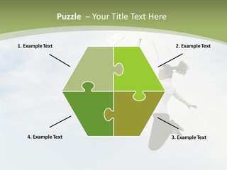 Achievement Jumping Concepts PowerPoint Template