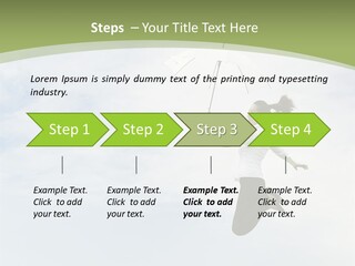 Achievement Jumping Concepts PowerPoint Template