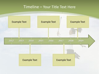 Achievement Jumping Concepts PowerPoint Template