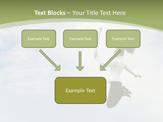 Achievement Jumping Concepts PowerPoint Template