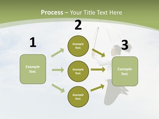 Achievement Jumping Concepts PowerPoint Template