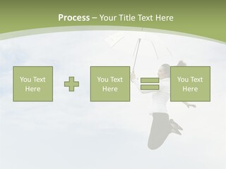 Achievement Jumping Concepts PowerPoint Template