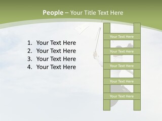 Achievement Jumping Concepts PowerPoint Template
