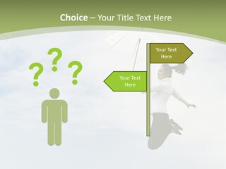 Achievement Jumping Concepts PowerPoint Template