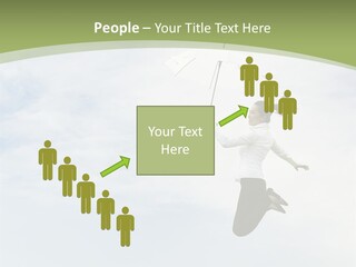 Achievement Jumping Concepts PowerPoint Template