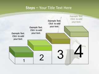 Achievement Jumping Concepts PowerPoint Template