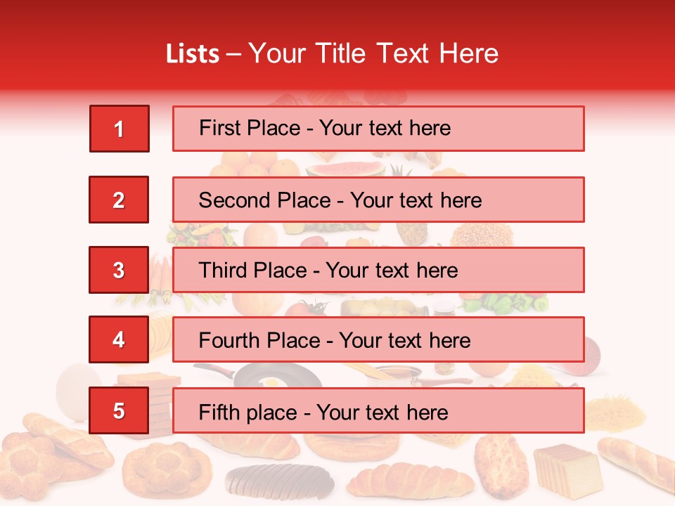 Healthy Beef Nutrition PowerPoint Template