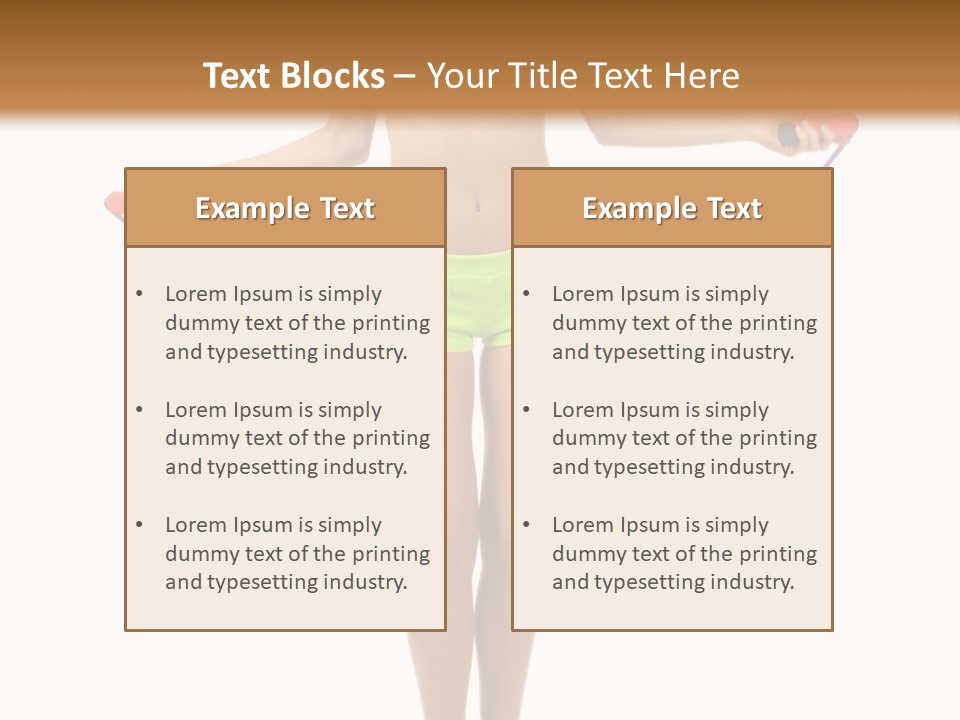Beauty Youth Background PowerPoint Template