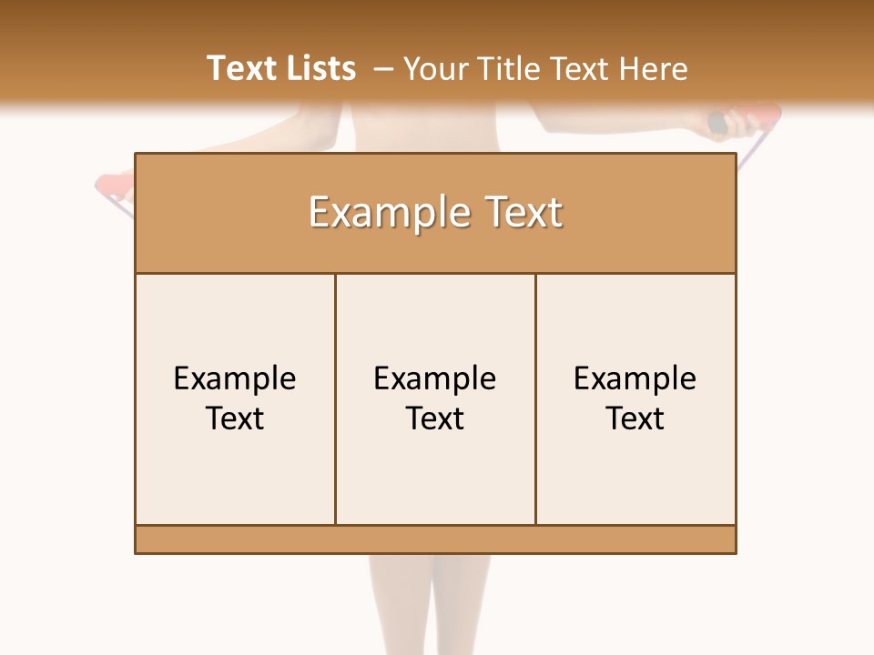 Beauty Youth Background PowerPoint Template
