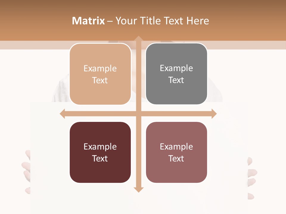 Slogan Placard Message PowerPoint Template