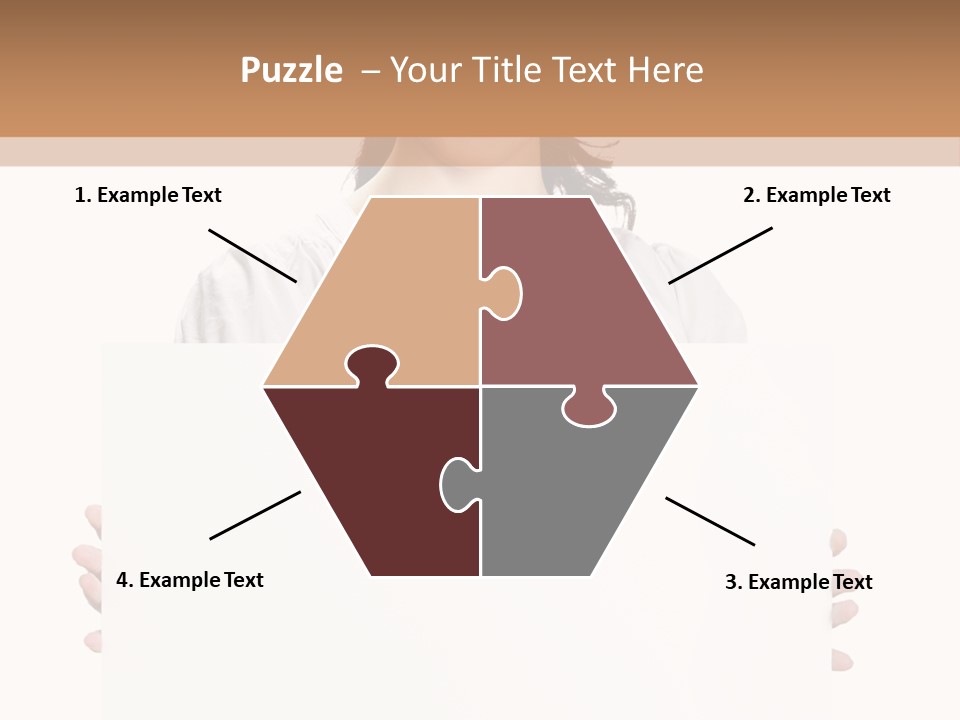 Slogan Placard Message PowerPoint Template