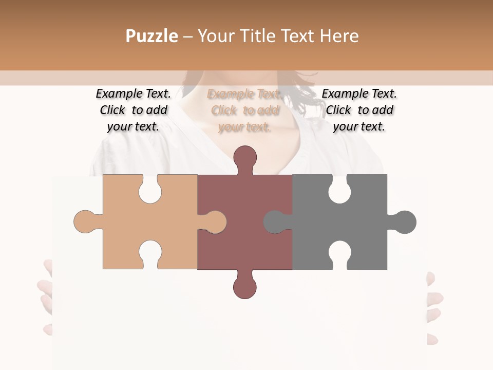 Slogan Placard Message PowerPoint Template