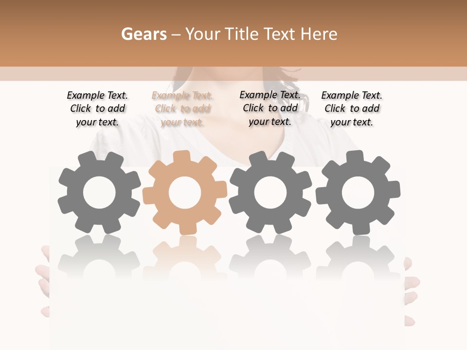 Slogan Placard Message PowerPoint Template