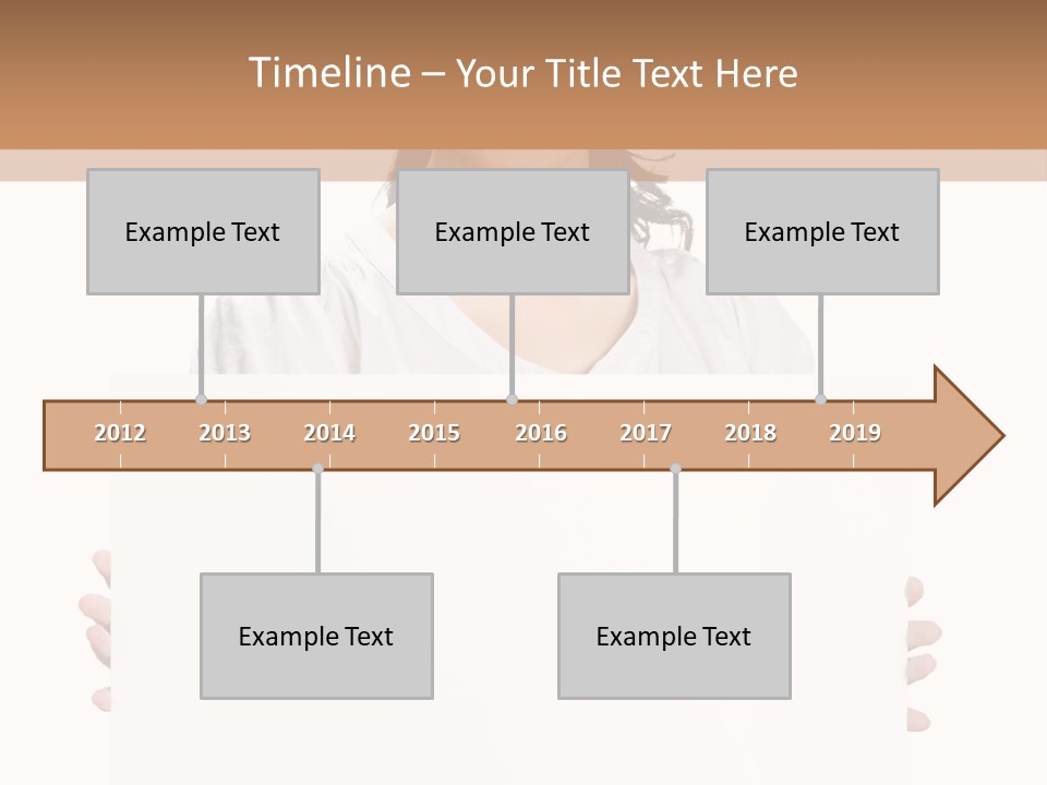 Slogan Placard Message PowerPoint Template