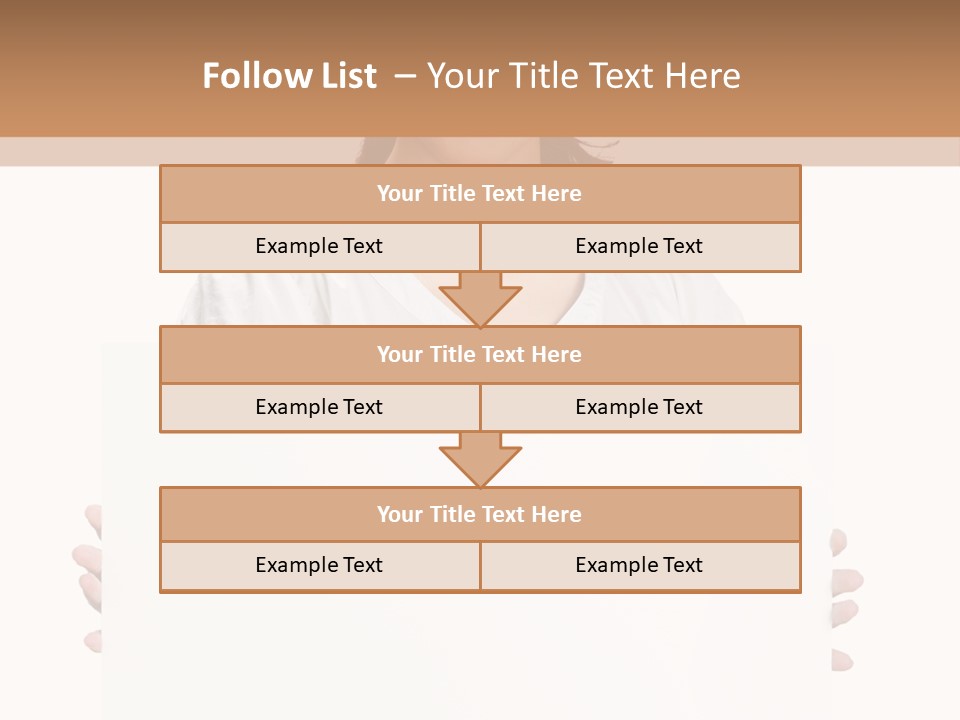 Slogan Placard Message PowerPoint Template