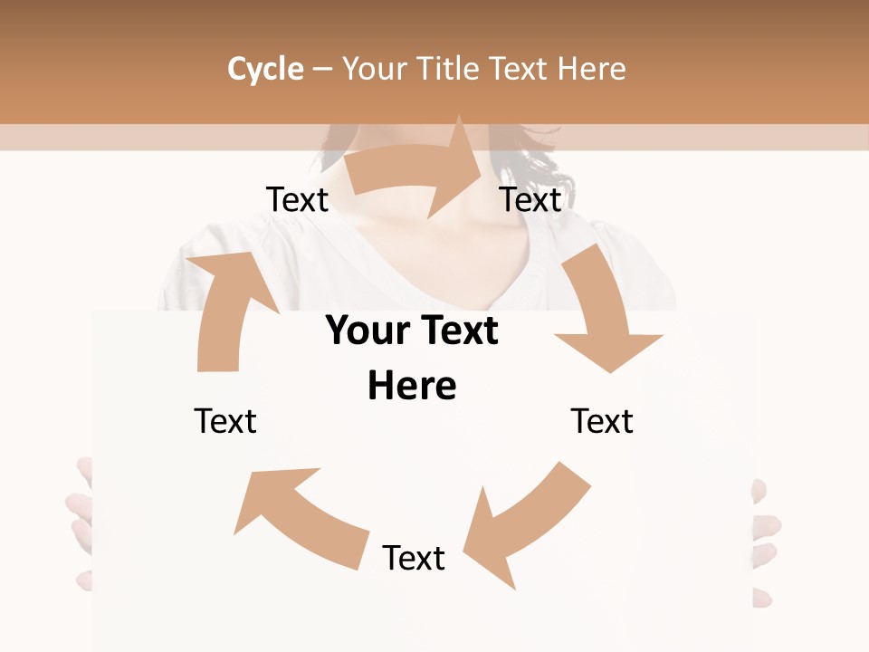Slogan Placard Message PowerPoint Template