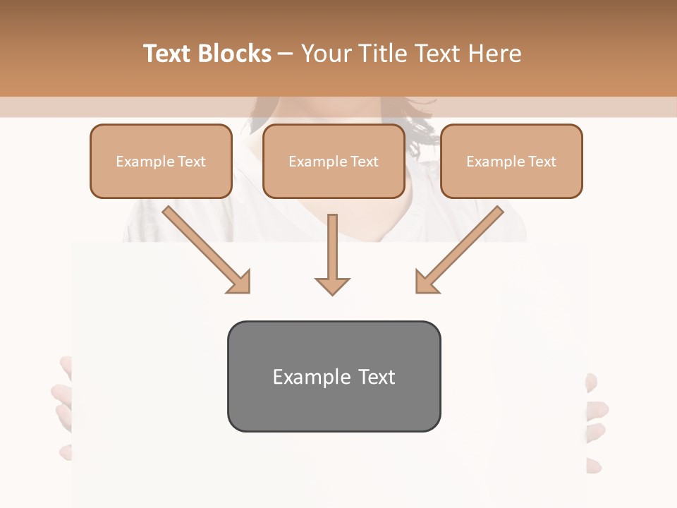 Slogan Placard Message PowerPoint Template