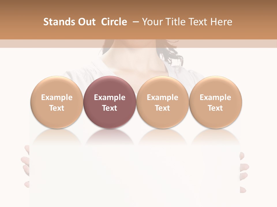 Slogan Placard Message PowerPoint Template