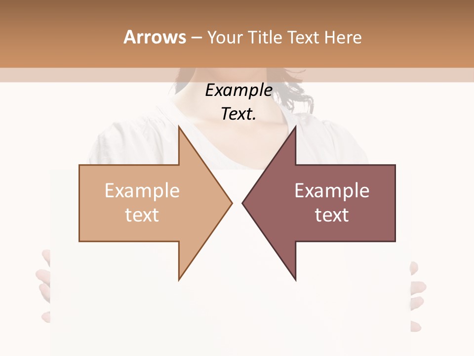 Slogan Placard Message PowerPoint Template