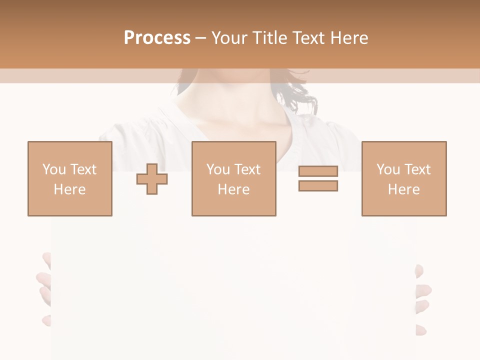 Slogan Placard Message PowerPoint Template