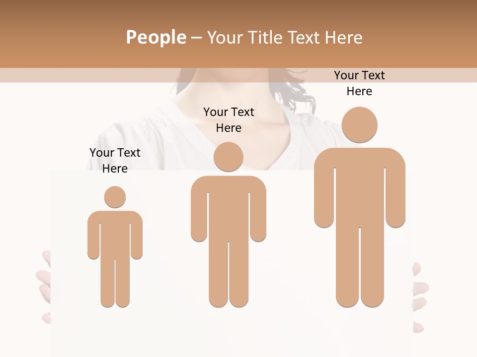 Slogan Placard Message PowerPoint Template