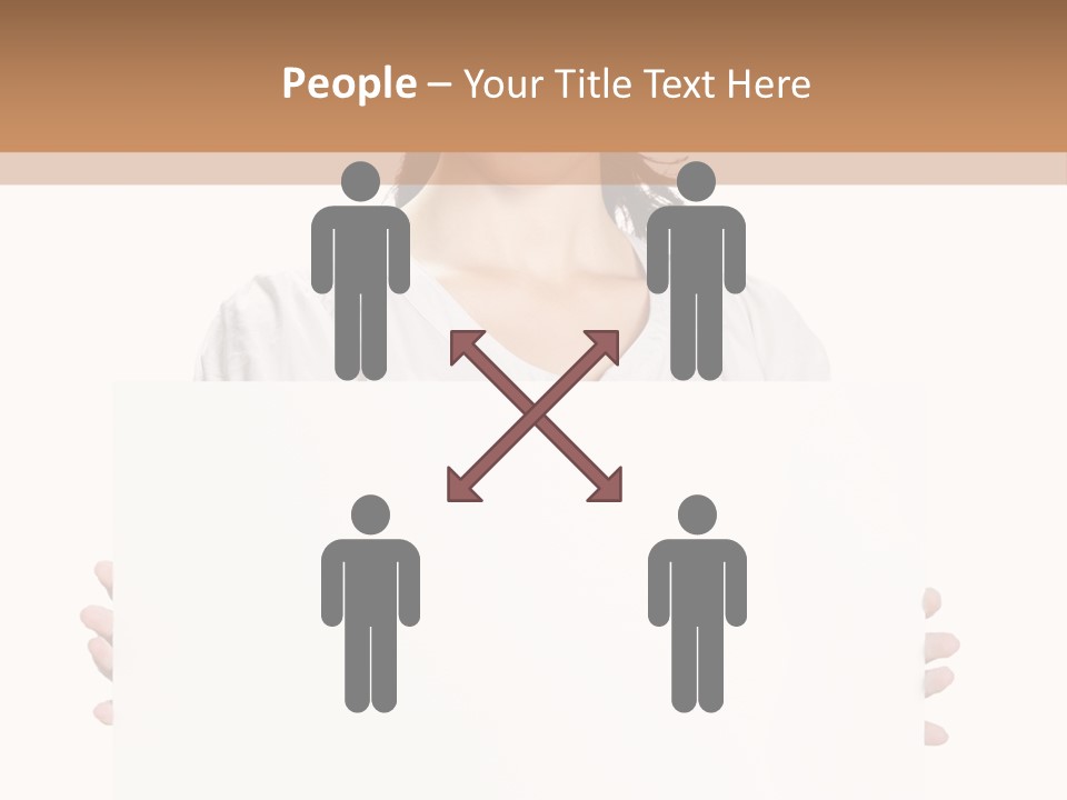 Slogan Placard Message PowerPoint Template