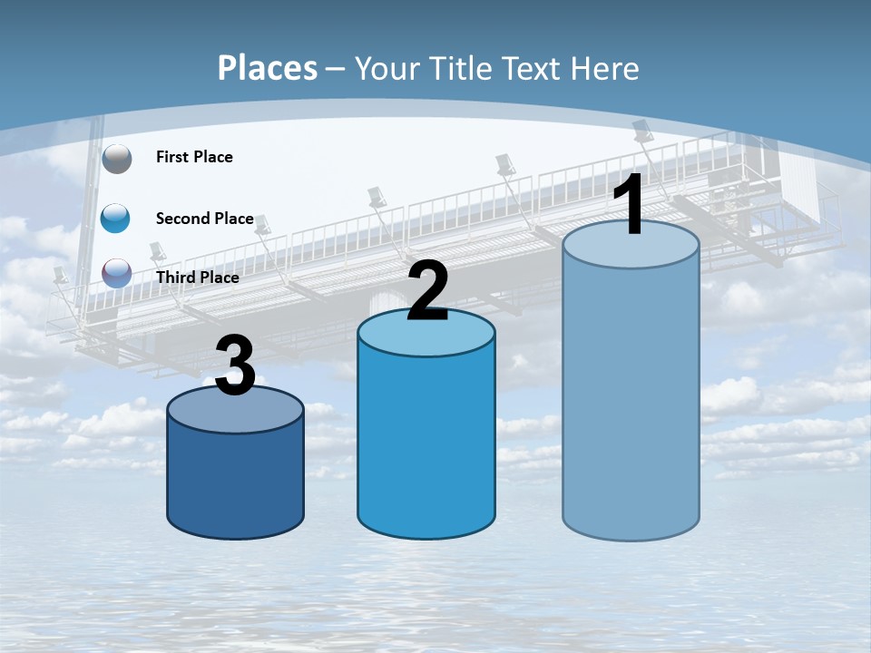 Business Sunlight Paper PowerPoint Template