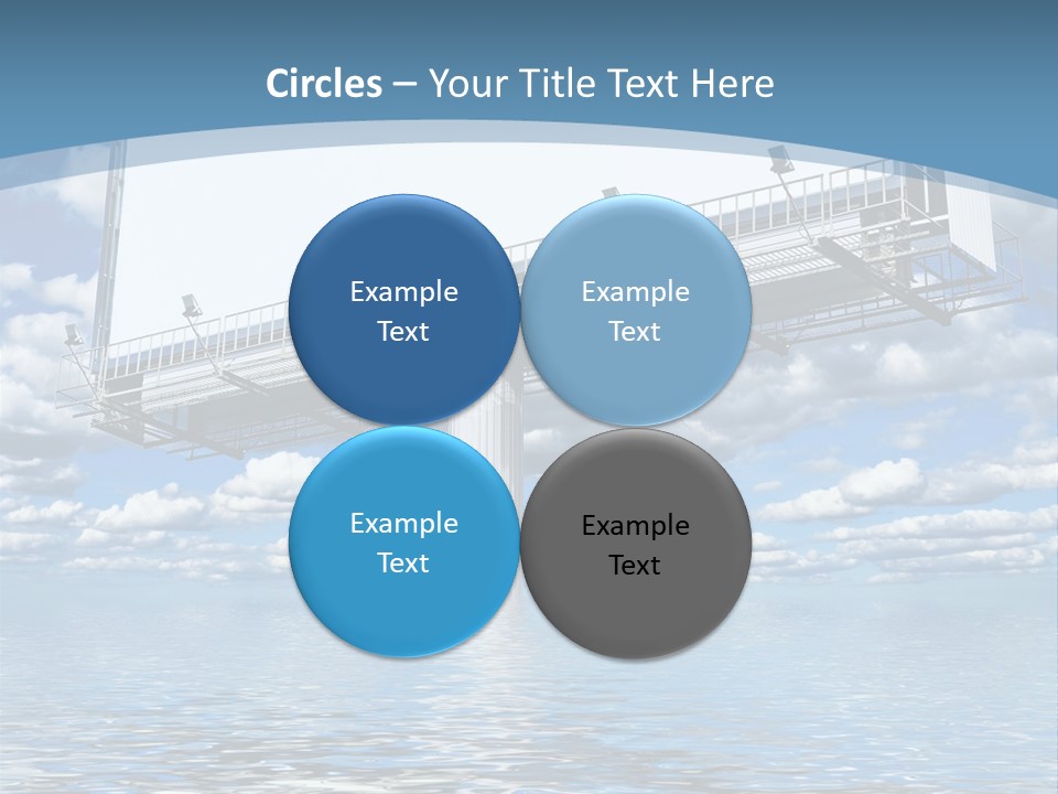 Business Sunlight Paper PowerPoint Template