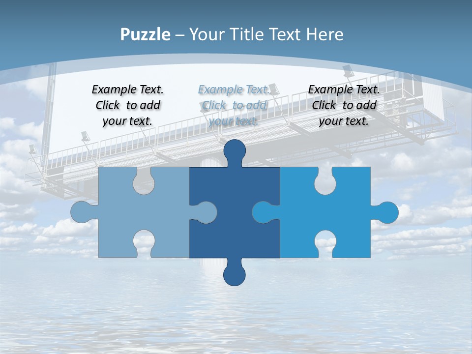 Business Sunlight Paper PowerPoint Template