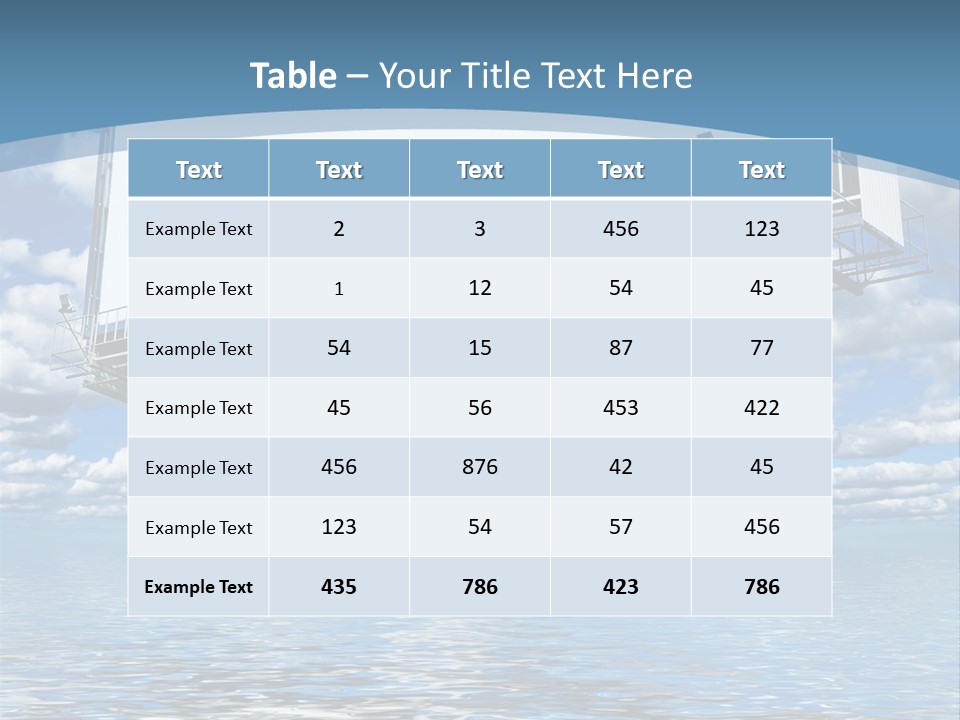 Business Sunlight Paper PowerPoint Template