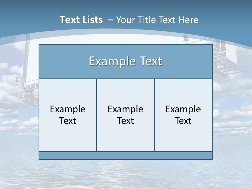 Business Sunlight Paper PowerPoint Template
