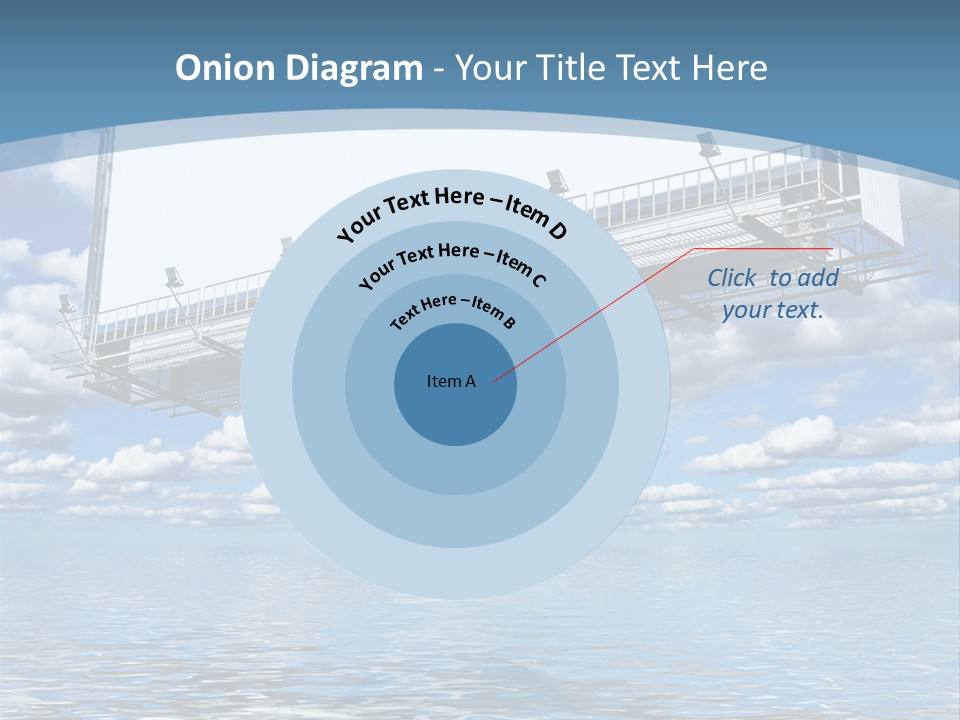 Business Sunlight Paper PowerPoint Template