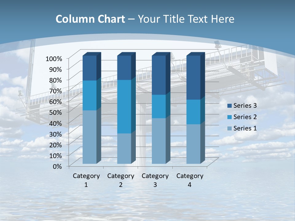 Business Sunlight Paper PowerPoint Template