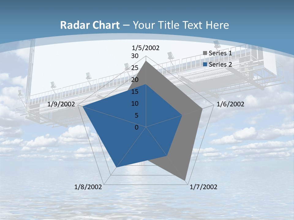 Business Sunlight Paper PowerPoint Template